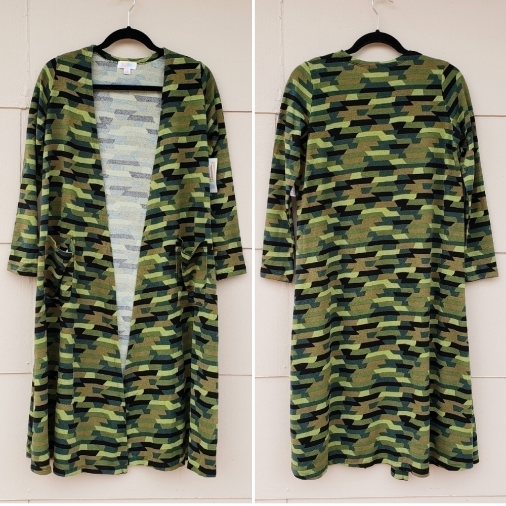 LULAROE Sarah long open cardigan